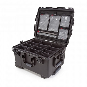 NANUK - Odolný kufr 960 PRO PHOTO KIT - černý