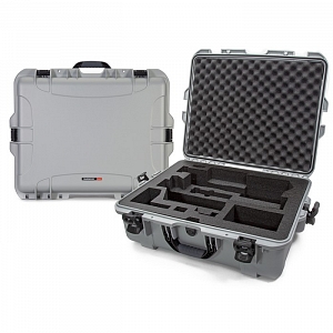 NANUK - Odolný kufr 945 na gimbal Zhiyun Crane 3 Lab - stříbrný