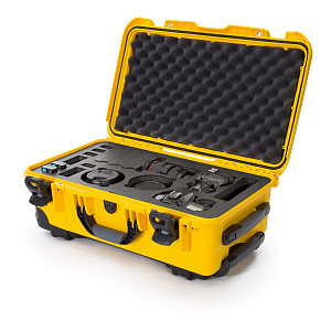 NANUK - Odolný kufr 935 pro 2 fotoaparáty - žlutý - vhodný pro IZS