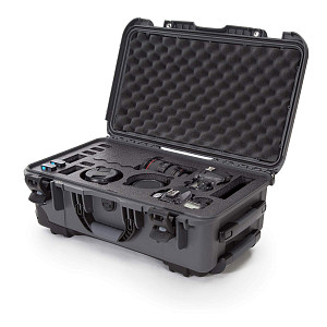 NANUK - Odolný kufr 935 pro 2 fotoaparáty - šedý