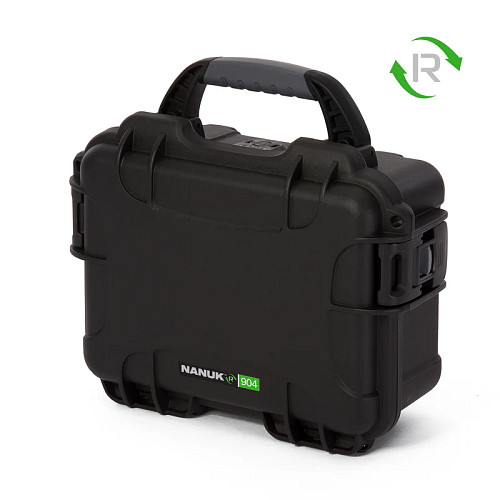 NANUK - Odolný Eco-Friendly kufor - model 904 s penou - čierný