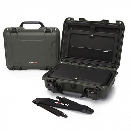 NANUK - Odolný kufr model 923 na laptop - zelený