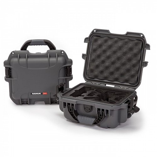 NANUK - Odolný kufr model 905 na dron DJI Spark - šedý