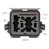 NANUK - Odolný kufr model 905 na dron DJI Spark - oranžový