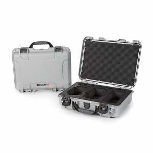 NANUK - Odolný kufr model 910 na dron DJI Mavic Air - stříbrný
