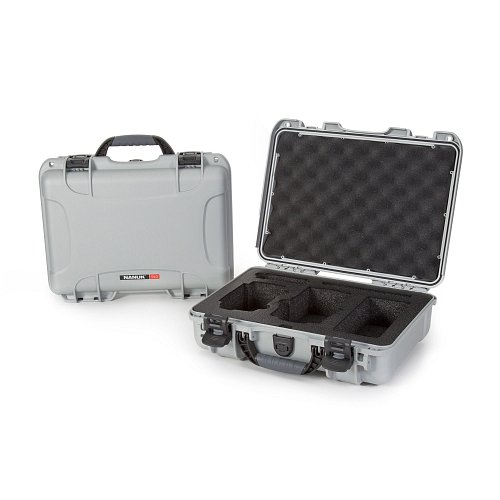 NANUK - Odolný kufr model 910 na dron DJI Mavic Air - stříbrný