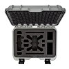 NANUK - Odolný kufr model 915 na dron DJI Spark Fly more - stříbrný