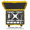 NANUK - Odolný kufr model 950 na dron DJI Phantom 4 - černý