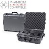NANUK - Odolný kufr model 945 na dron DJI Phantom 4 - šedý