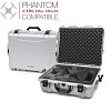 NANUK - Odolný kufr model 945 na dron DJI Phantom 4 - stříbrný