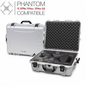 NANUK - Odolný kufr model 945 na dron DJI Phantom 4 - stříbrný
