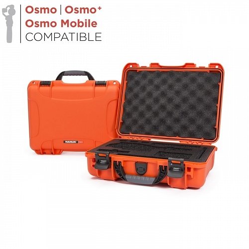 NANUK - Odolný kufr model 910 na stabilizátory DJI Osmo - oranžový