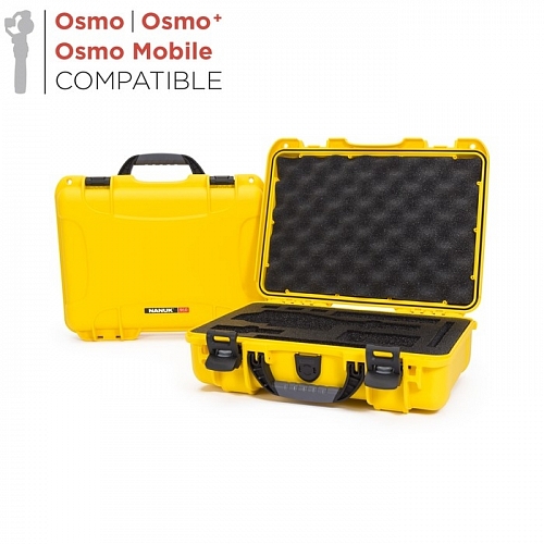 NANUK - Odolný kufr model 910 na stabilizátory DJI Osmo - žlutý