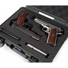 NANUK - Odolný kufr model 910 2UP Classic Pistol - oranžový