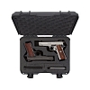 NANUK - Odolný kufr model 910 2UP Classic Pistol - šedý