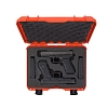 NANUK - Odolný kufr model 910 2UP Glock Pistol - oranžový