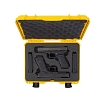 NANUK - Odolný kufr model 910 2UP Glock Pistol - žlutý