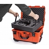 NANUK - Odolný kufr model 950 na gimbal DJI Ronin-M - šedý