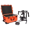 NANUK - Odolný kufr model 960 na gimbal DJI Ronin-MX - oranžový